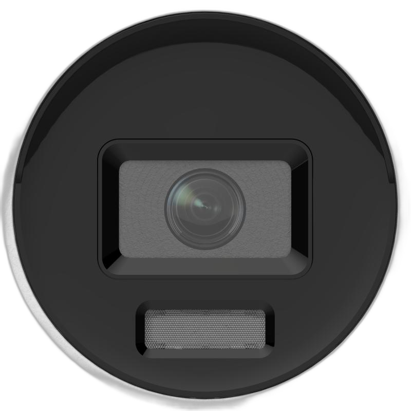 Hikvision 4MP DarkFighter Fixed Mini Bullet Network Camera (White, Mic) - view 2