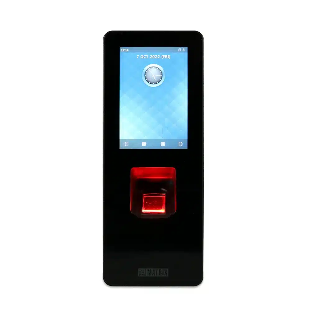 Fingerprint And Hid Iclass Card Based Time Attendance And Access Control Door Controller