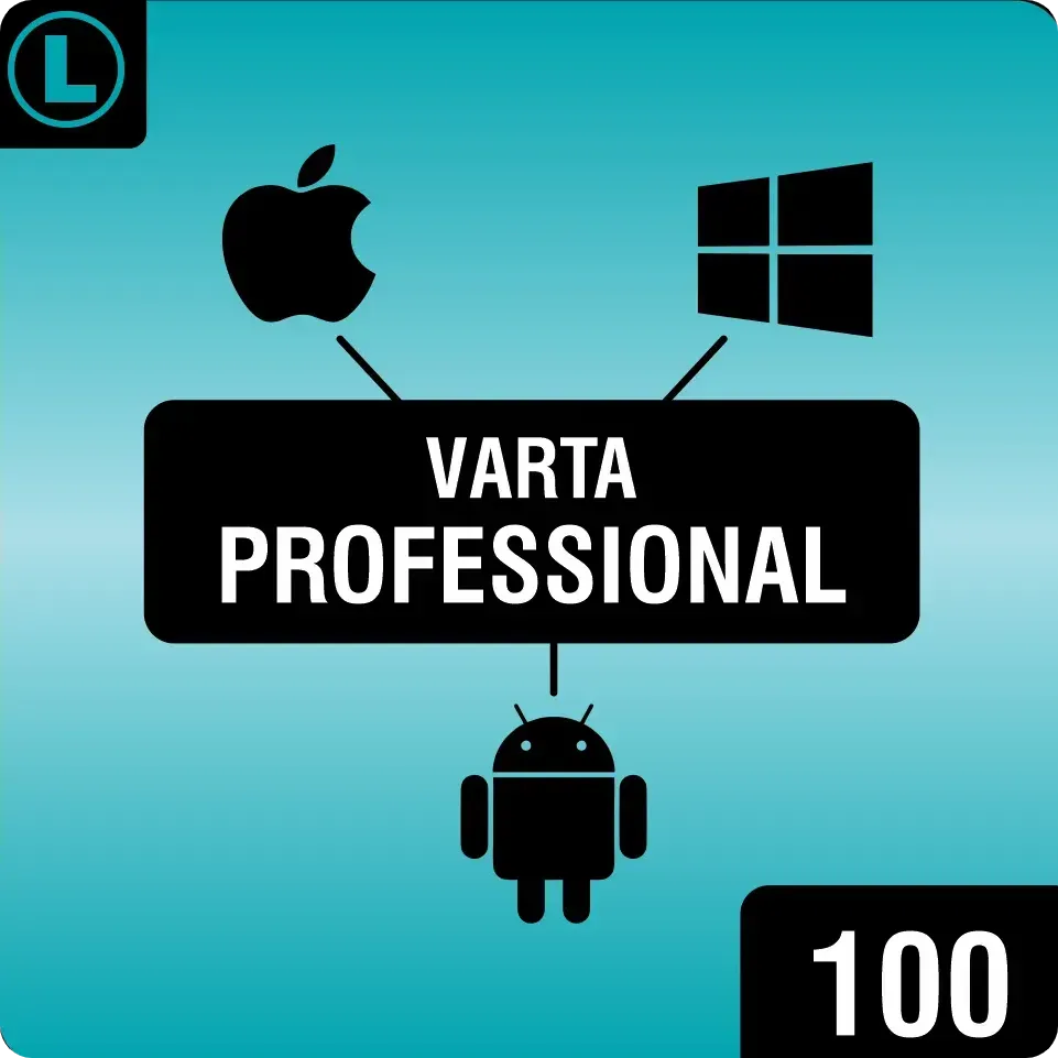 License For Varta Soft Clients With Professional Features For Prasar Ucs User 100
