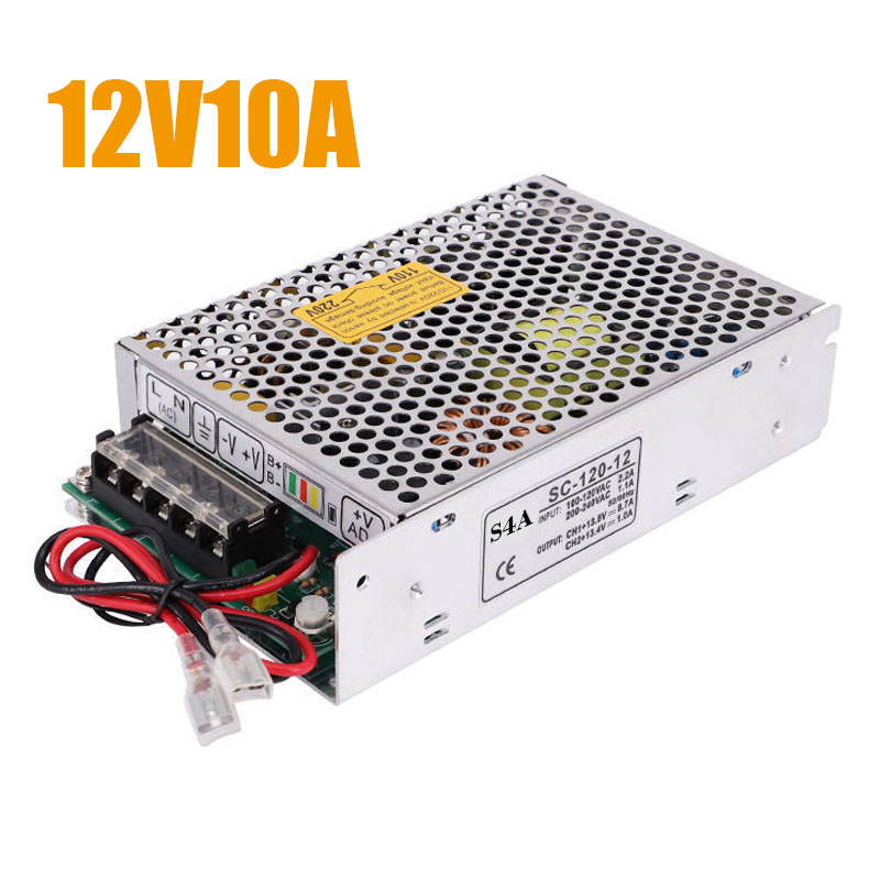 S4A SC-120-12 Access Control Power Supply (12VDC 10A)