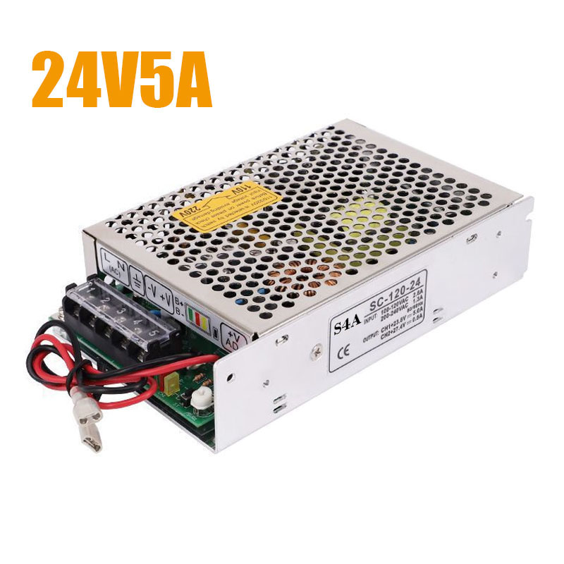 S4A SC-120-24 Access Control Power Supply (24VDC 5A)