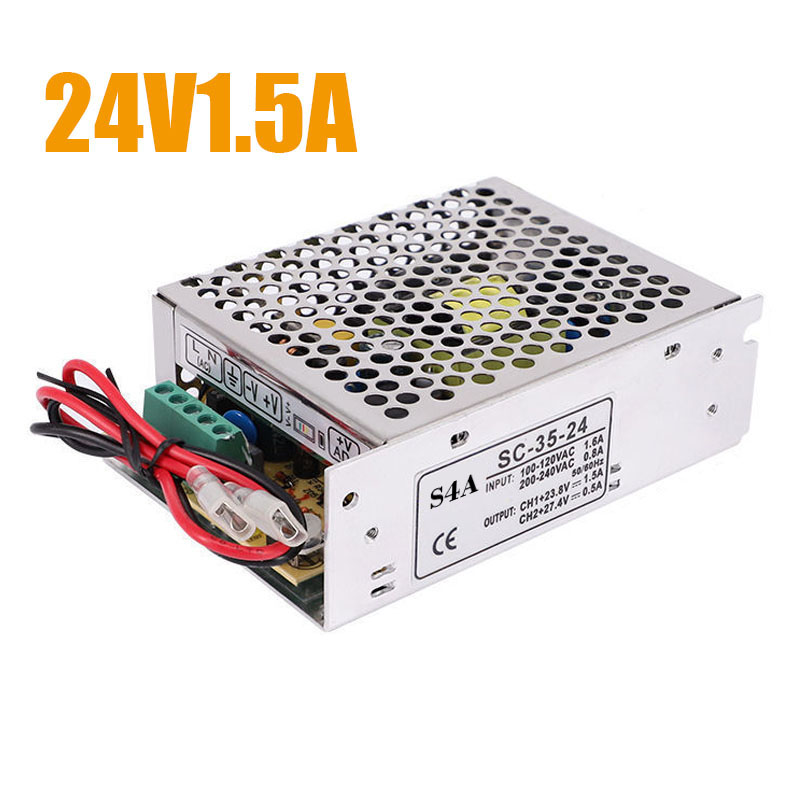 S4A SC-35-24 Access Control Power Supply (24VDC 1.5A)
