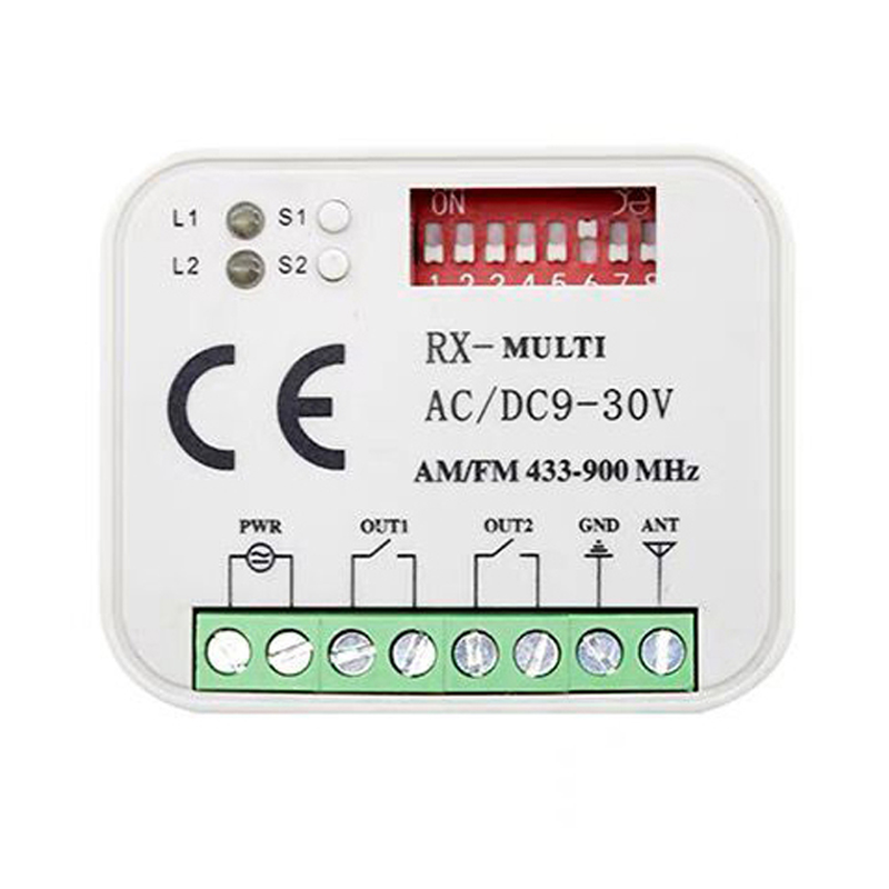 RX-MULTI RX MULTI 300-900MHZ Aprimatic TR2 TR4 TM4 Rolling code Remote control receiver switch
