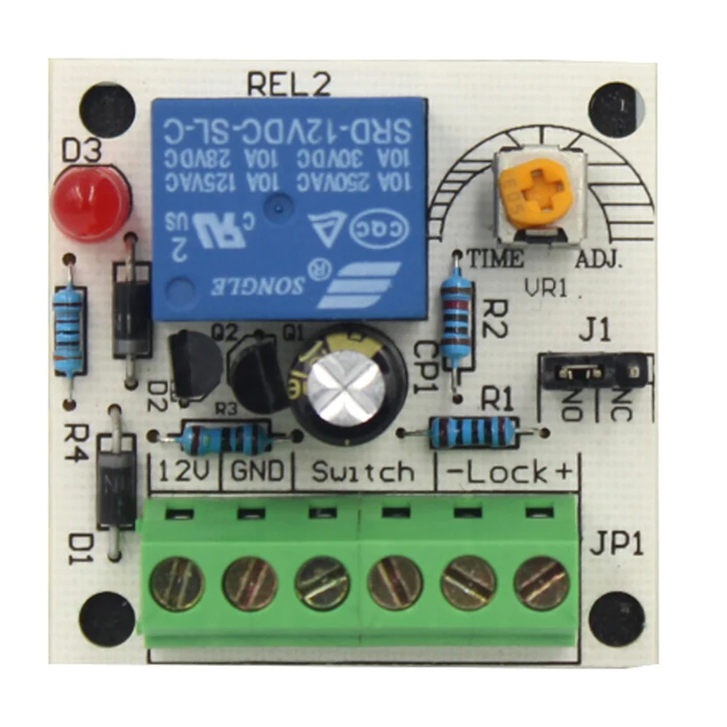 S4A-505 Time Delay 0-30seconds Control Module for Access Control Systems - view 2
