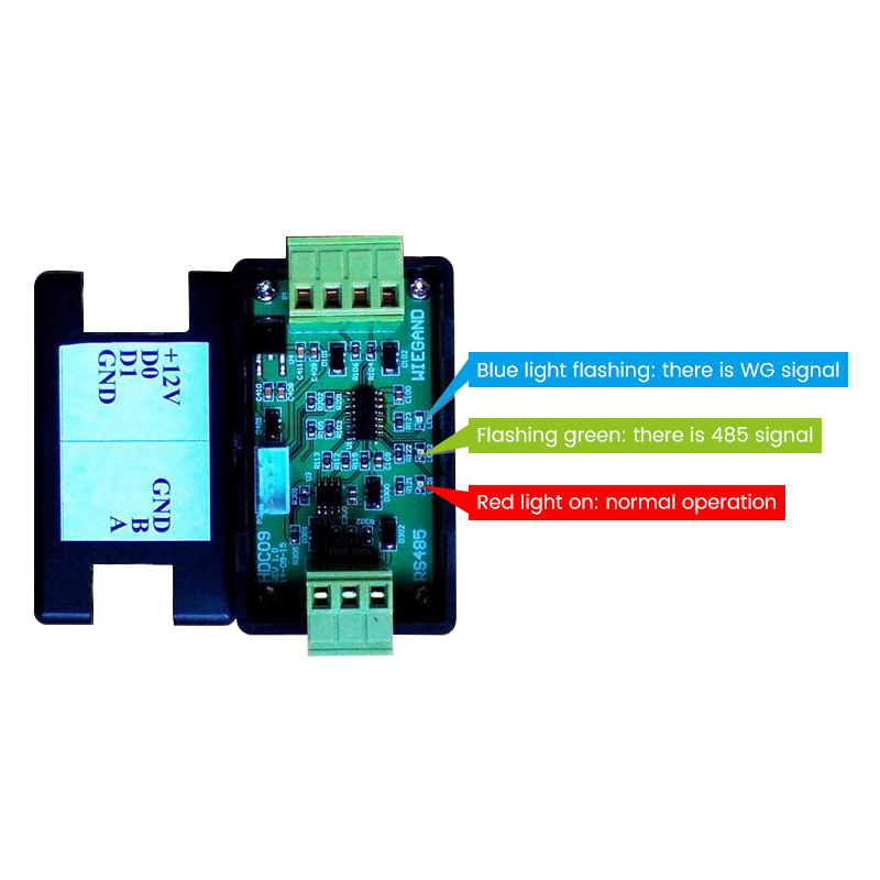 WG-RS485 WG Converter into RS485 - view 5
