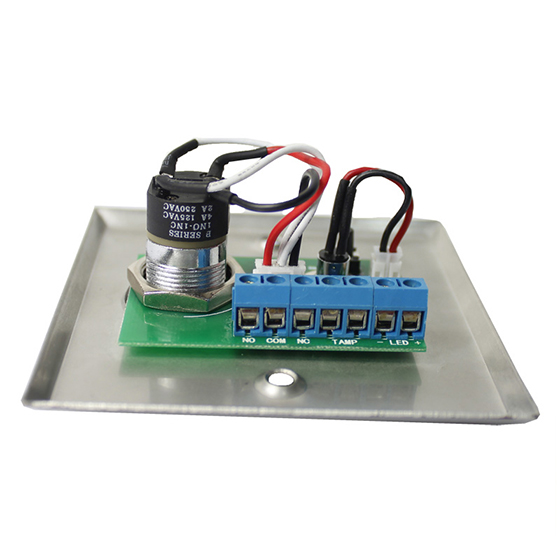 Access Control Stainless Steel Emergency Switch Metal With Key Anti-duplication Door Lock OEM Manufacturer - view 2
