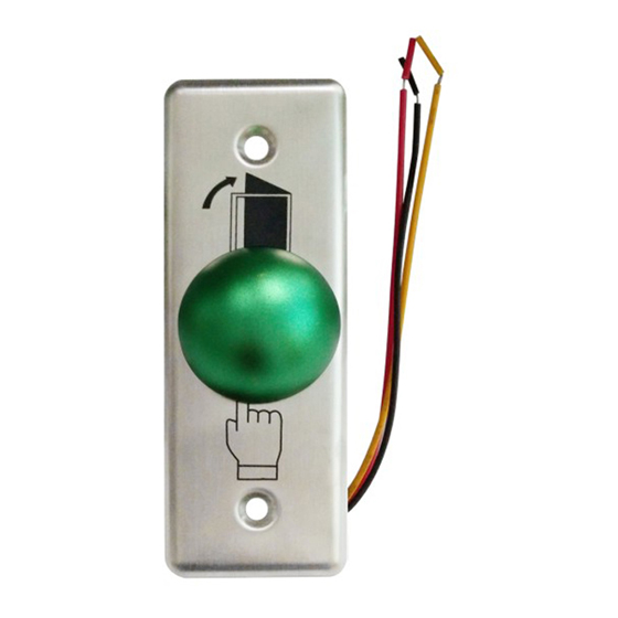 Mushroom Stainless Steel Exit Button OEM Manufacturer - view 2