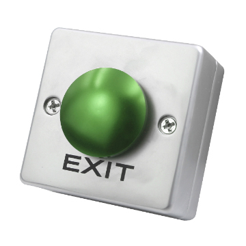 EB-53G Zinc Alloy Material Emergency Exit Button with for Access Control Door Push Exit Release Button Switch-Zinc Alloy