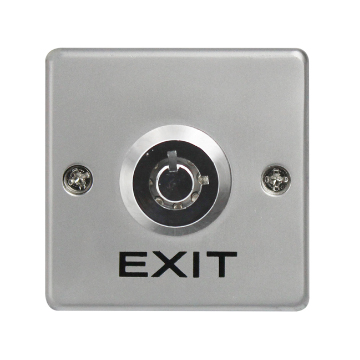 EB-53K Zinc Alloy Surface Mount Electric Door Exit Momentary Push Switch Door Release Key Exit Button Switch-Zinc Alloy - view 2