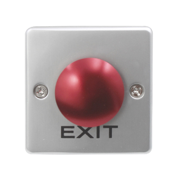 EB-53R Zinc Alloy Metal Button Mushroom Door Release Push Button Switch Button For Access Control System-Zinc Alloy - view 2