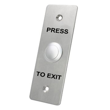 EB-S40D Exit Sensor 1.7mm Stainless Steel Exit Button Switch NO NC COM-1.7mm Stanless Steel