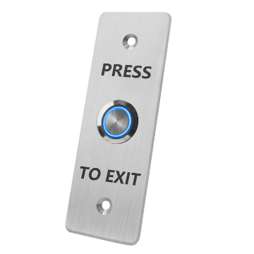 EB-S40LS Regular Wall-Mount Push To Exit Buttons Motion Sensors To Trigger The Door To Unlock-1.7mm Stanless Steel