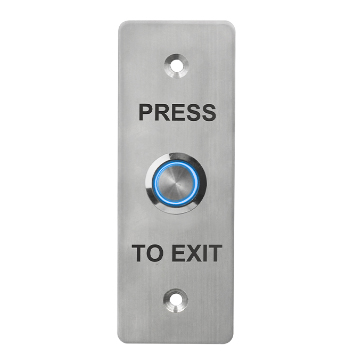 EB-S40LS Regular Wall-Mount Push To Exit Buttons Motion Sensors To Trigger The Door To Unlock-1.7mm Stanless Steel - view 2