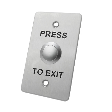 EB-S50D Stainless Steel Exit Button Door Switch 22mm For Alarm System-1.7mm Stanless Steel