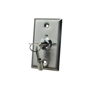 EB-S50K Emergency Release SPDT Exit Button Switch-Key Switch