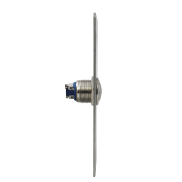 EB-S70 Manufacuturer Stainless Steel 115x70 Switch Push Button Exit NO/COM-1.7mm Stanless Steel - view 3