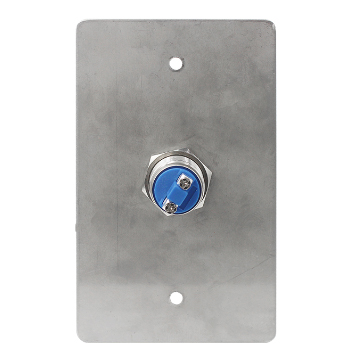 EB-S70 Manufacuturer Stainless Steel 115x70 Switch Push Button Exit NO/COM-1.7mm Stanless Steel - view 4