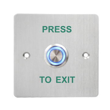 EB-SW86L  Stainless Steel Waterproof Exit Button with LED-1.7mm Stanless Steel