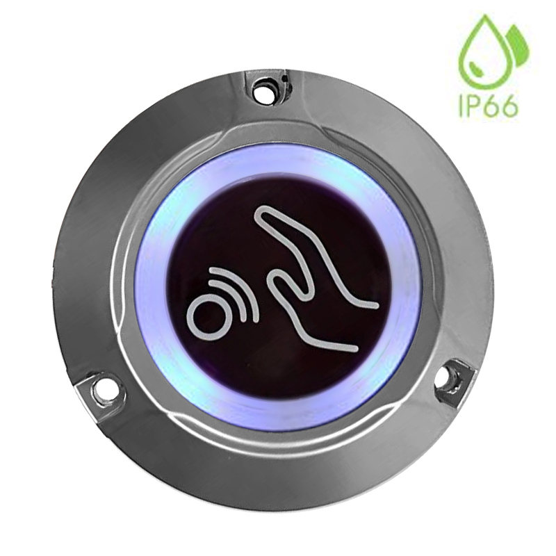 Waterproof Wave Sensor Exit Button With NO NC COM OEM Manufacturer