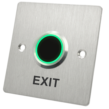 Φ32mm #304 Stainless Steel Case Touchless Exit Button-Touchless Switch