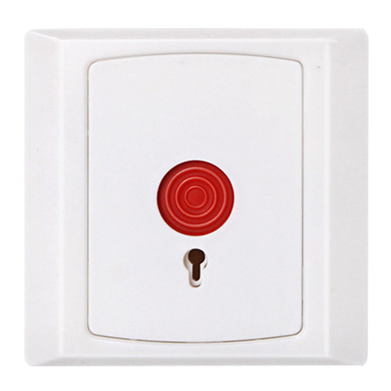 Emergency Button Switch Key Automatic Reset Wired Manual Button Fire Alarm With NO NC COM OEM Manufacturer