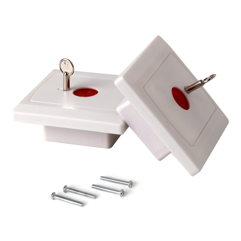 Emergency Button Switch Key Automatic Reset Wired Manual Button Fire Alarm With NO NC COM OEM Manufacturer - view 5