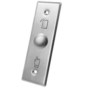 S40D Mini Door Release Button NO/NC/COM Output-0.8mm Stainless Steel - view 2