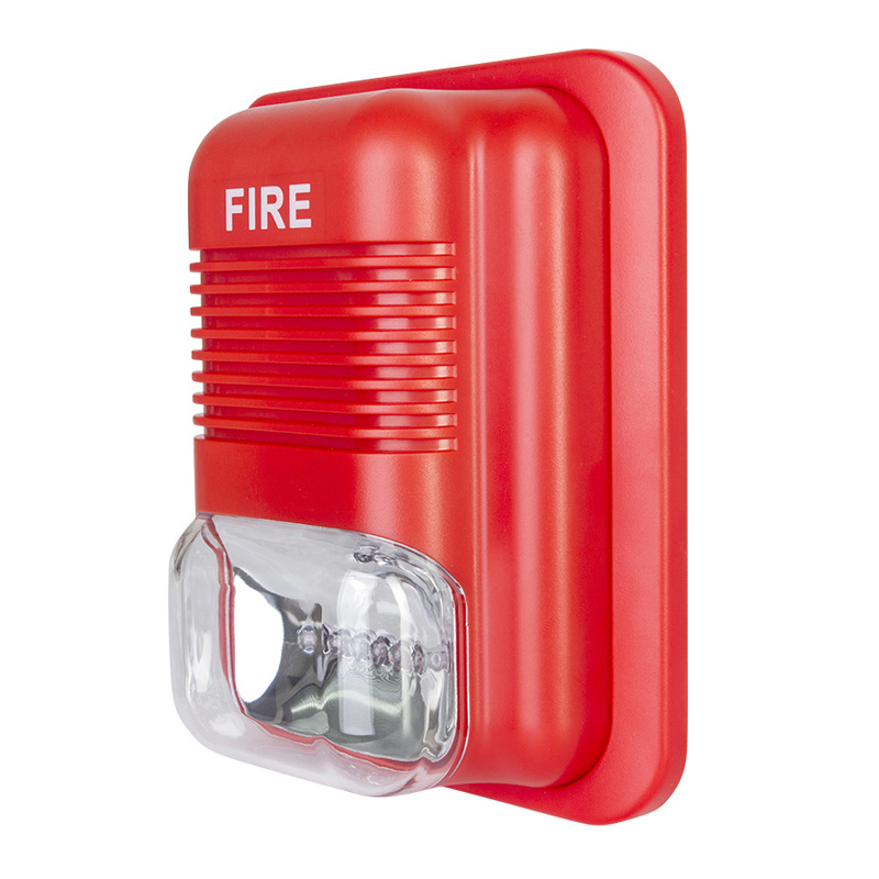 DC12V 24V Emergency Sound And Light Piezo Siren Strobe Fire Alarm SiLights OEM Manufacturer - view 4