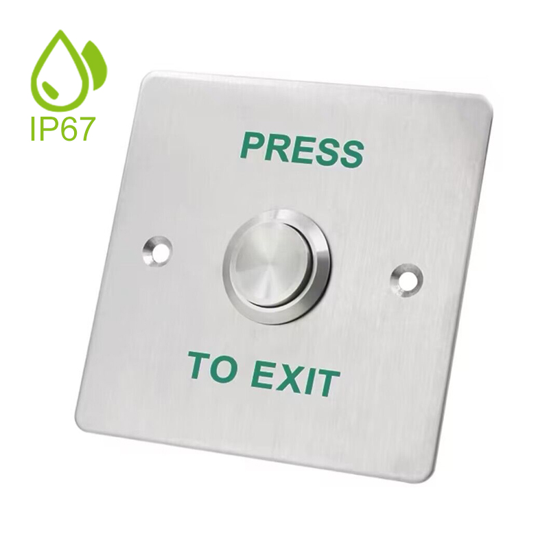 Stainless Steel Exit Button With 4wires OEM Manufacturer