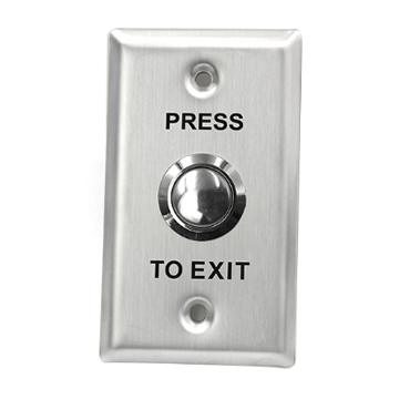 S50 Exit Switch Button Stainless Steel-0.8mm Stainless Steel - view 2