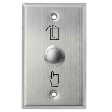 S70D Metal Push Exit Button Emergency-0.8mm Stainless Steel - view 2