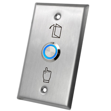 S70L Door Access Exit 0.9mm Thick 304 Stainless steel Button-0.8mm Stainless Steel