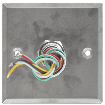 S86L Square Exit Switch Button Stainless-0.8mm Stainless Steel - view 3