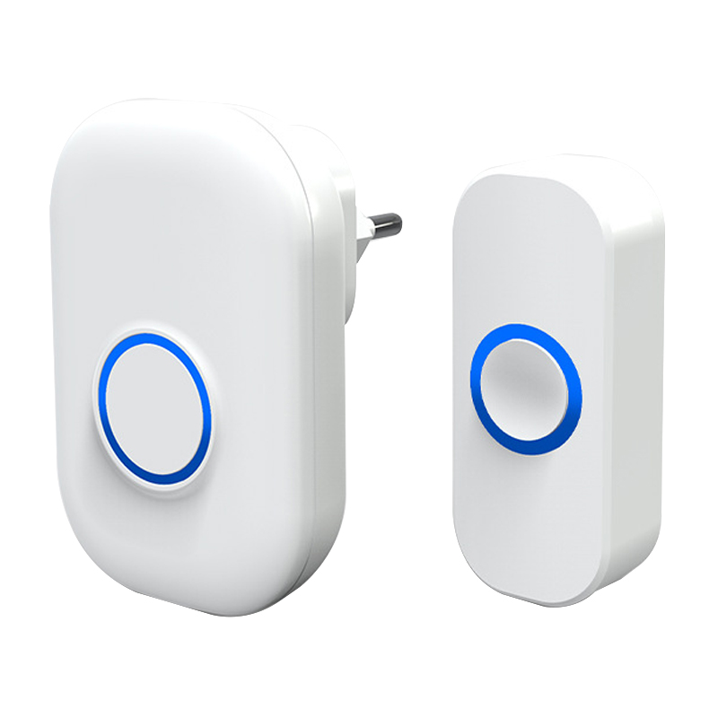 WD-26 Wireless learning code doorbell with US and UK plug - view 3
