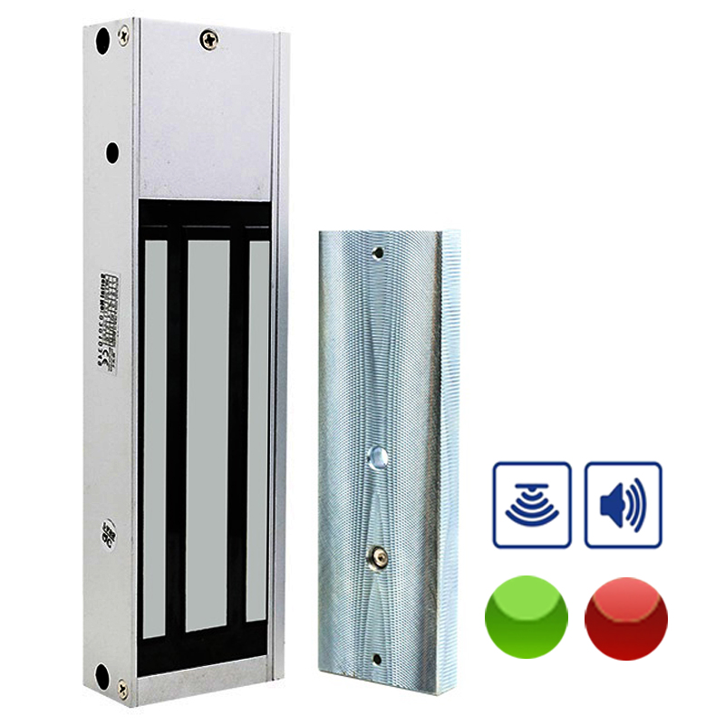 S4A EL-1200SZ Single Door 500KG Magnetic Lock with LED & Buzzer