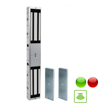 S4A EL-800DS Double Door 350KG Magnetic Lock with LED & Lock Sensor
