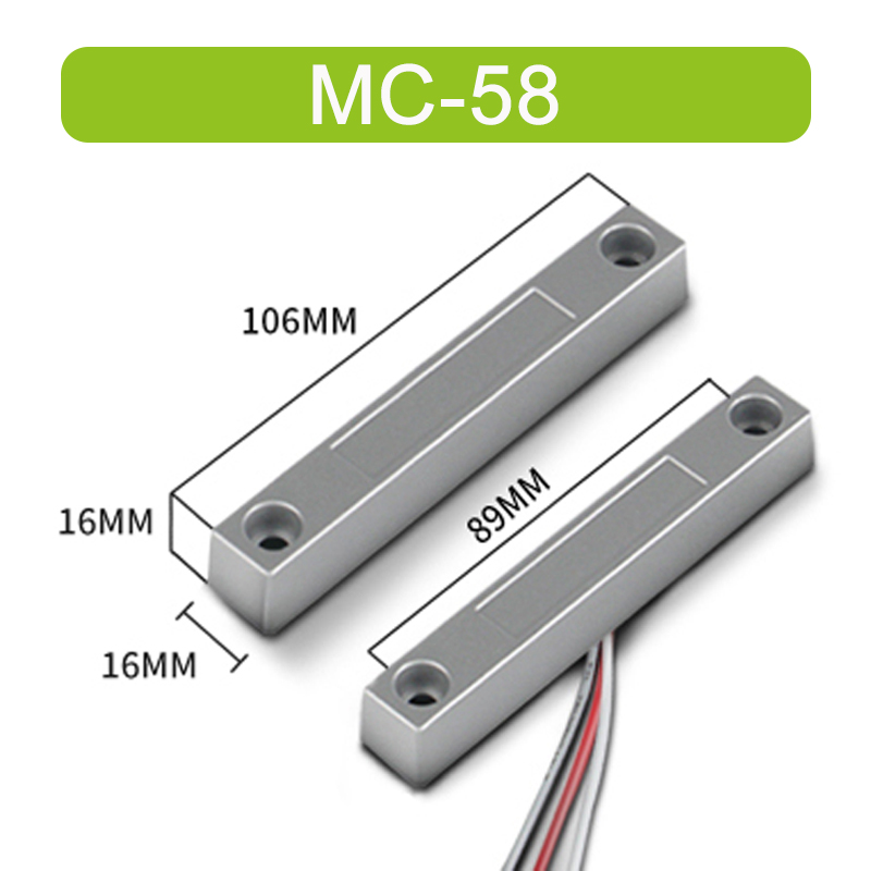 MC-58 Magnetic Sensor for Home Door Window Entry Warning Switch - view 2