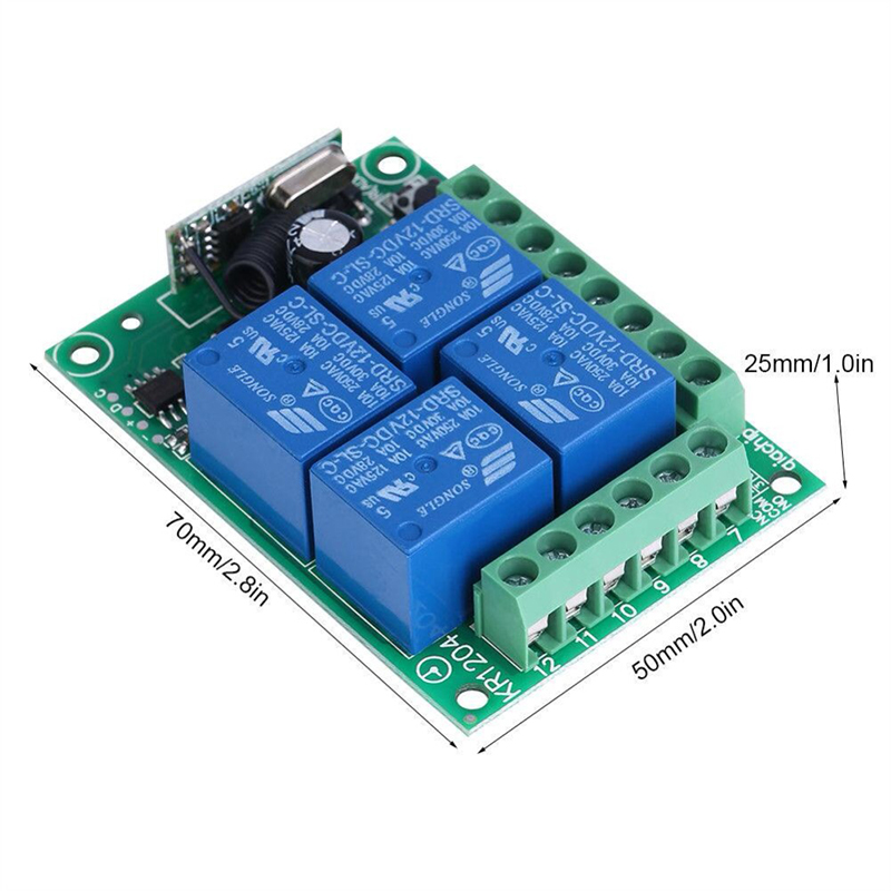 EB-19D 4 Channel Remote Control Receiver - view 3