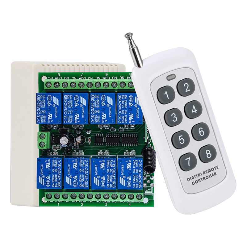 EB-19H DC12V 8ch Channel RF Wireless Remote Control Switch - view 2