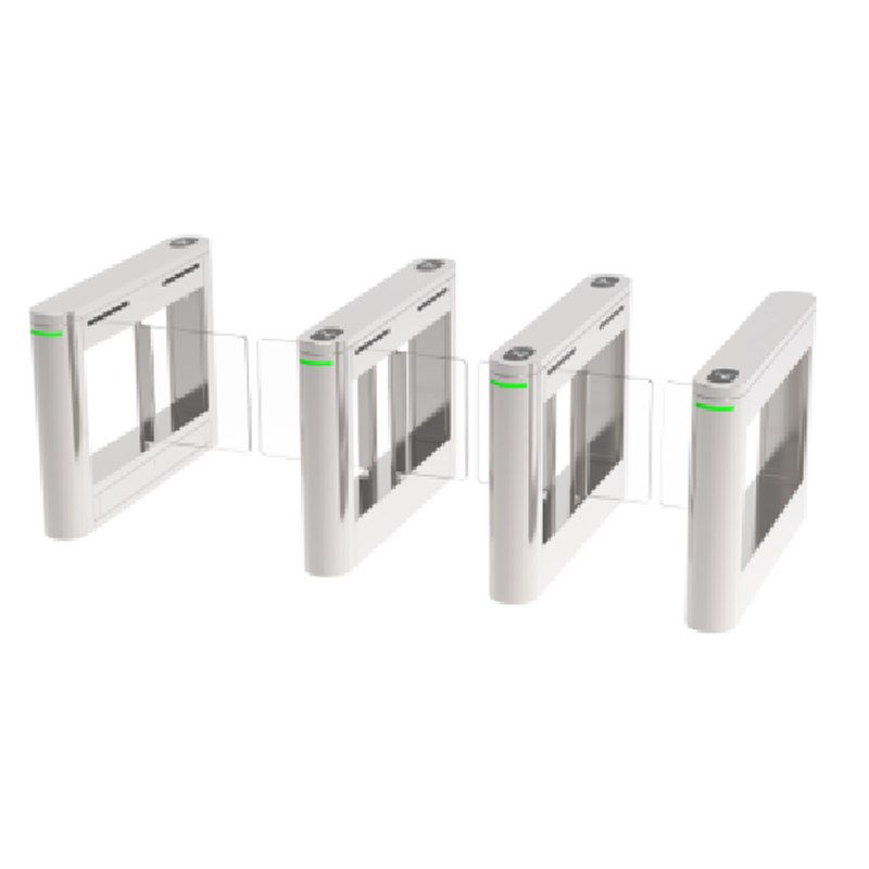 S4A-200 High Security Entrance Swing Gate Turnstile With Qr Code Scanner Face Recognition For Indoor And Outdoor