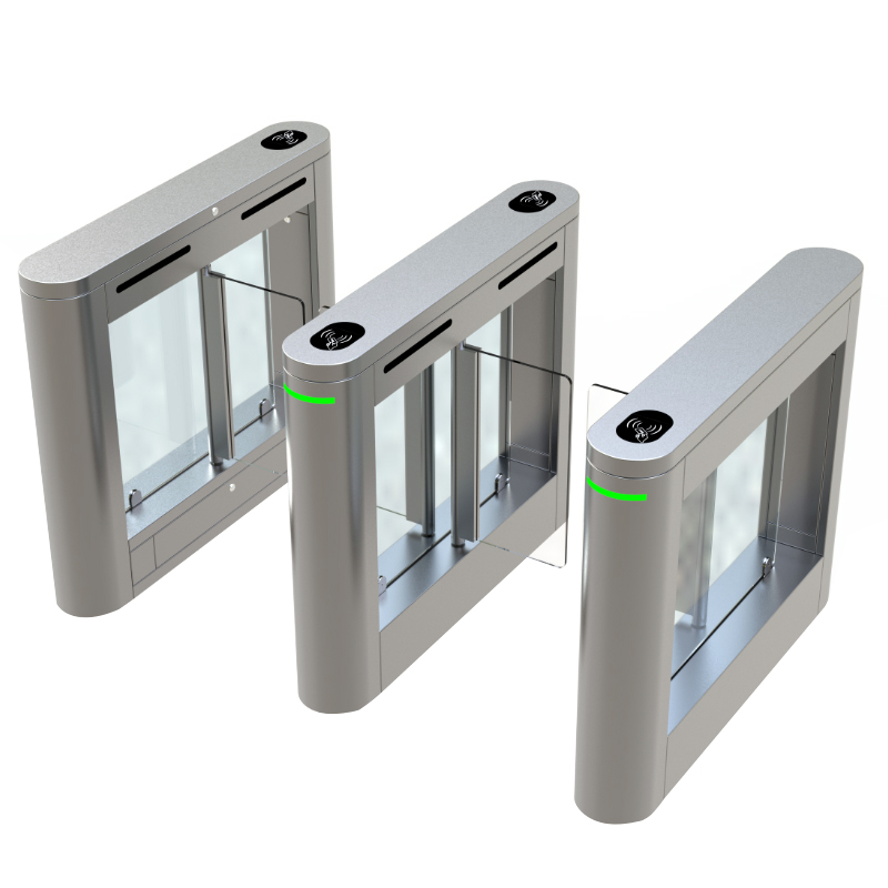 S4A-200 High Security Entrance Swing Gate Turnstile With Qr Code Scanner Face Recognition For Indoor And Outdoor - view 2