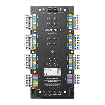 Suprema Output Module OM-120 Multiple Output Extension Module