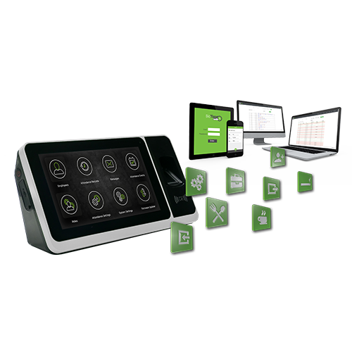 ZPad Plus(4G) Biometric Time Attendance Terminal - view 8